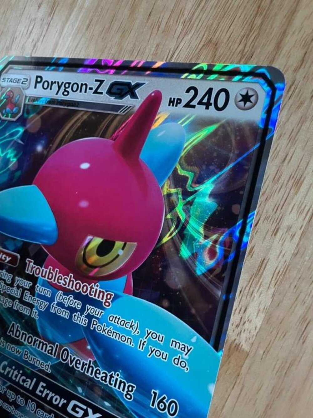 Jumbo Porygon-Z GX SM216 Oversized Holo Pokémon Promo Card 2019 - Picture 3 of 6